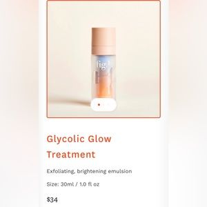 Fig.1 Glycolic Glow Face Treatment. NEW in box.